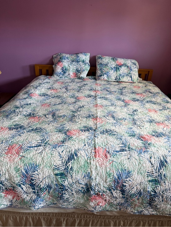 Coastal living Other - Coastal Living Queen Tropical Palm Leaf Quilt Set with 2 Standard Shams